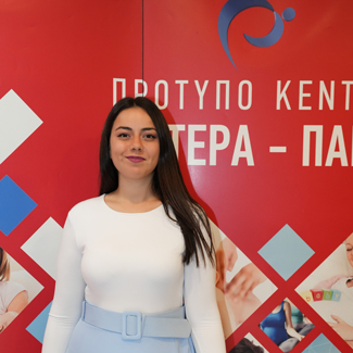 Αφροδίτη Τουτουντζή Υπεύθυνη Πρότυπου Κέντρου Μητέρα - Παιδί